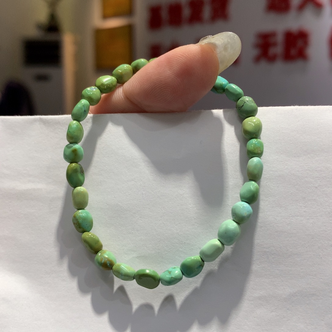 绿松石单圈未镶嵌