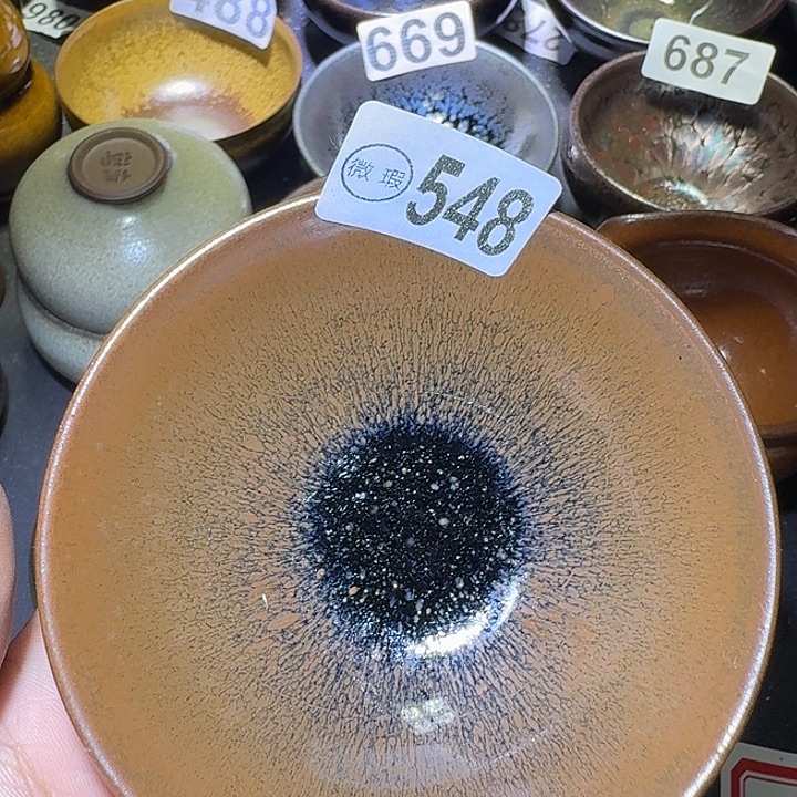 茶盏建盏瑕疵建盏