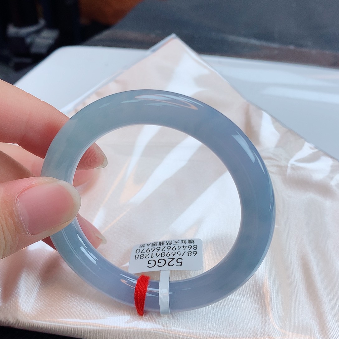 翡翠手镯未镶嵌天然缅甸翡翠A货手镯