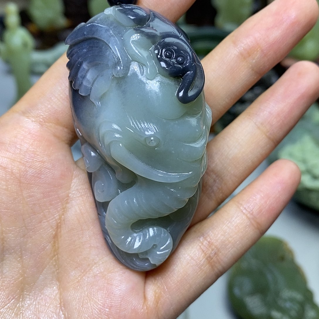 和田玉未镶嵌颈饰梦