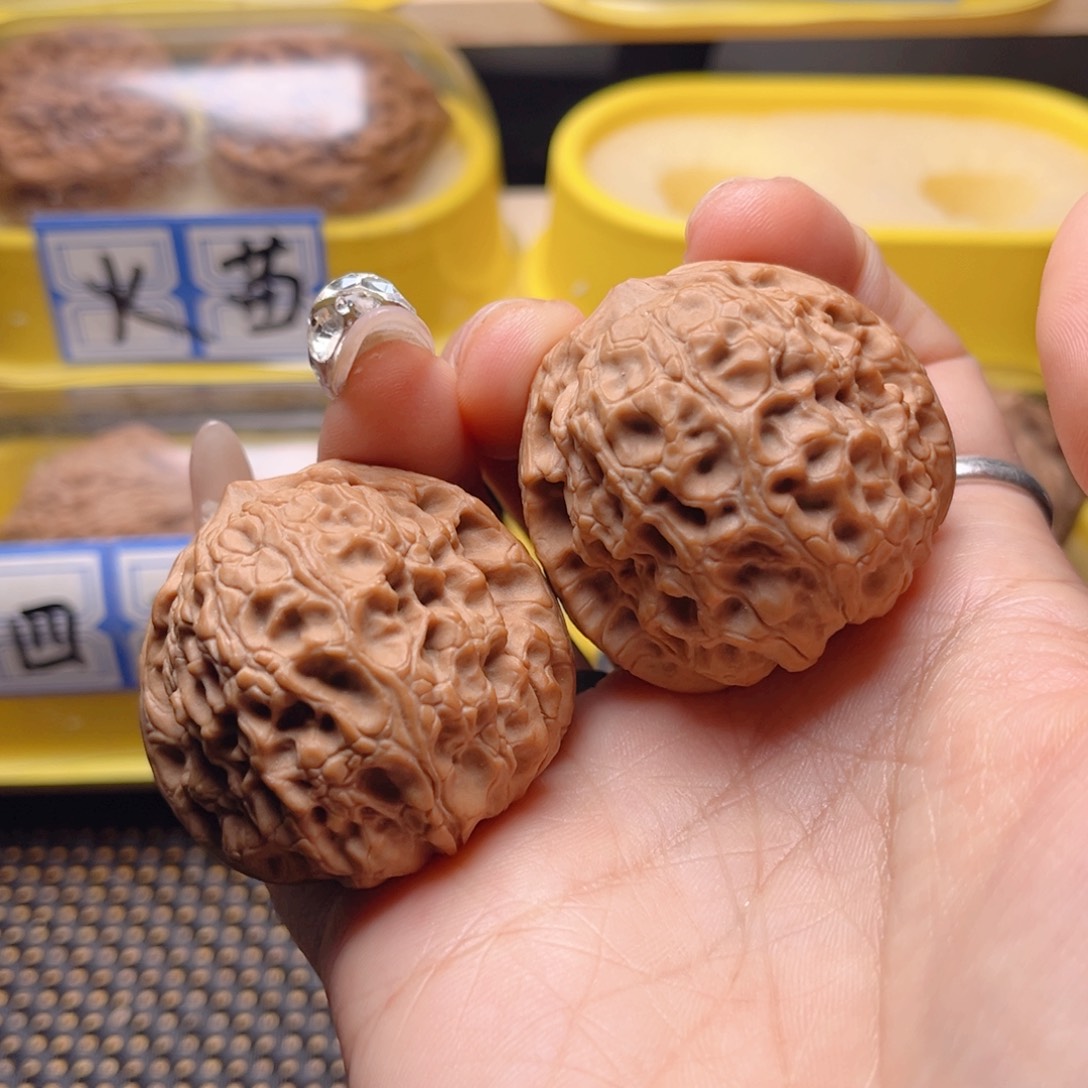 文玩核桃把件大团圆