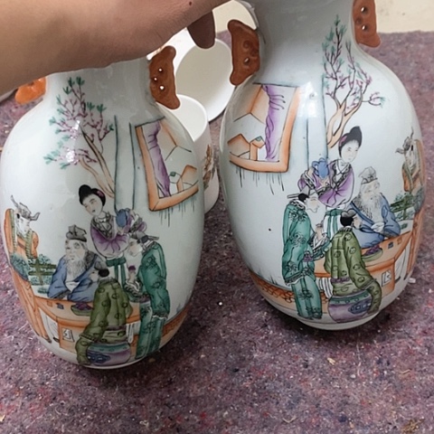 摆件。烧制问题都是正常的哦