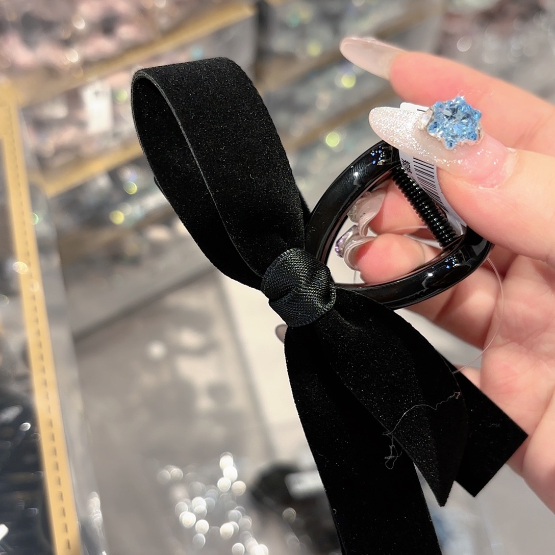 皮质铁合金发饰发夹