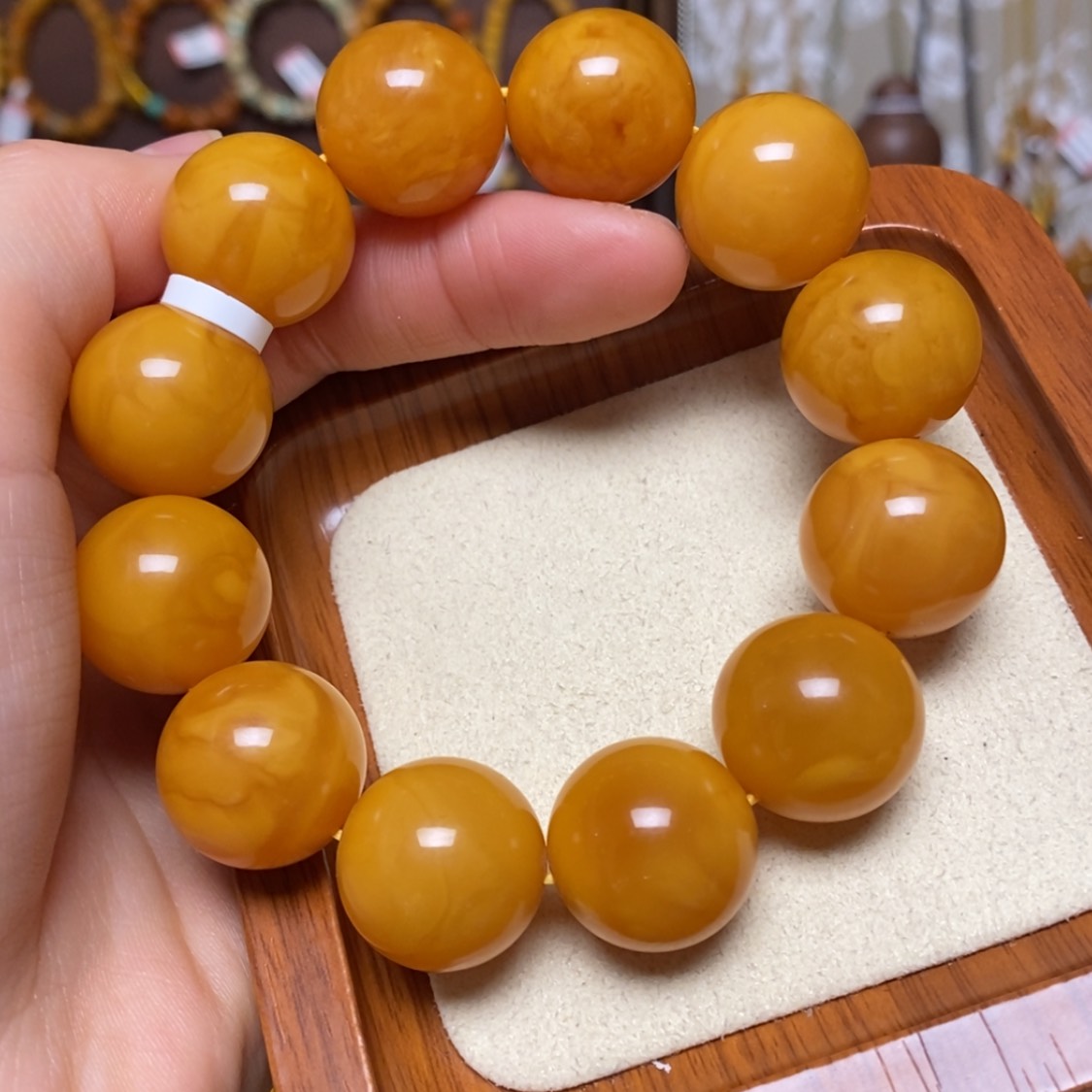 【闪购商品】手链蜜蜡未镶嵌手串