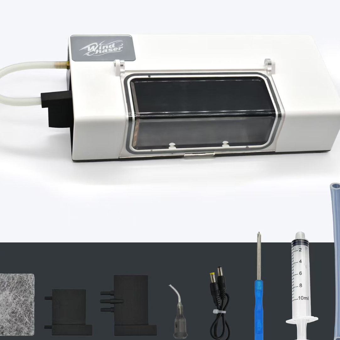 WINDCHASER旋境桌面风洞1:64车模风洞炫酷科技外观烟雾发生器