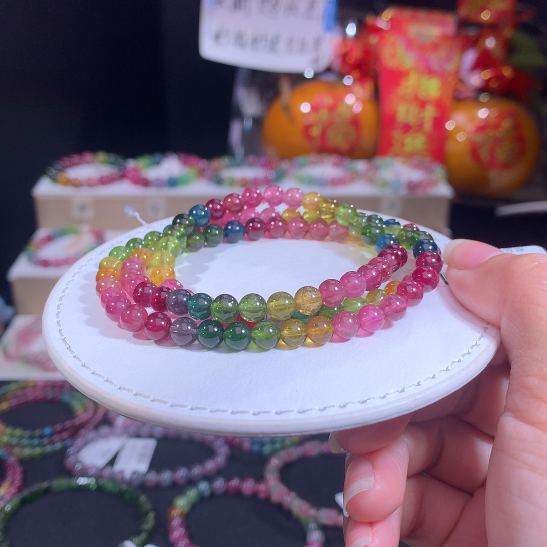 碧玺手链未镶嵌碧玺