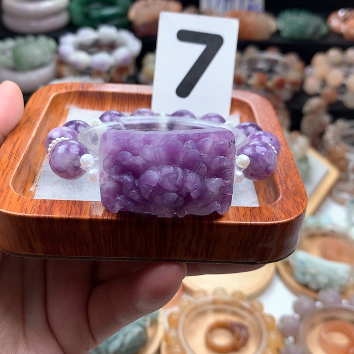 石英质玉手链未镶嵌