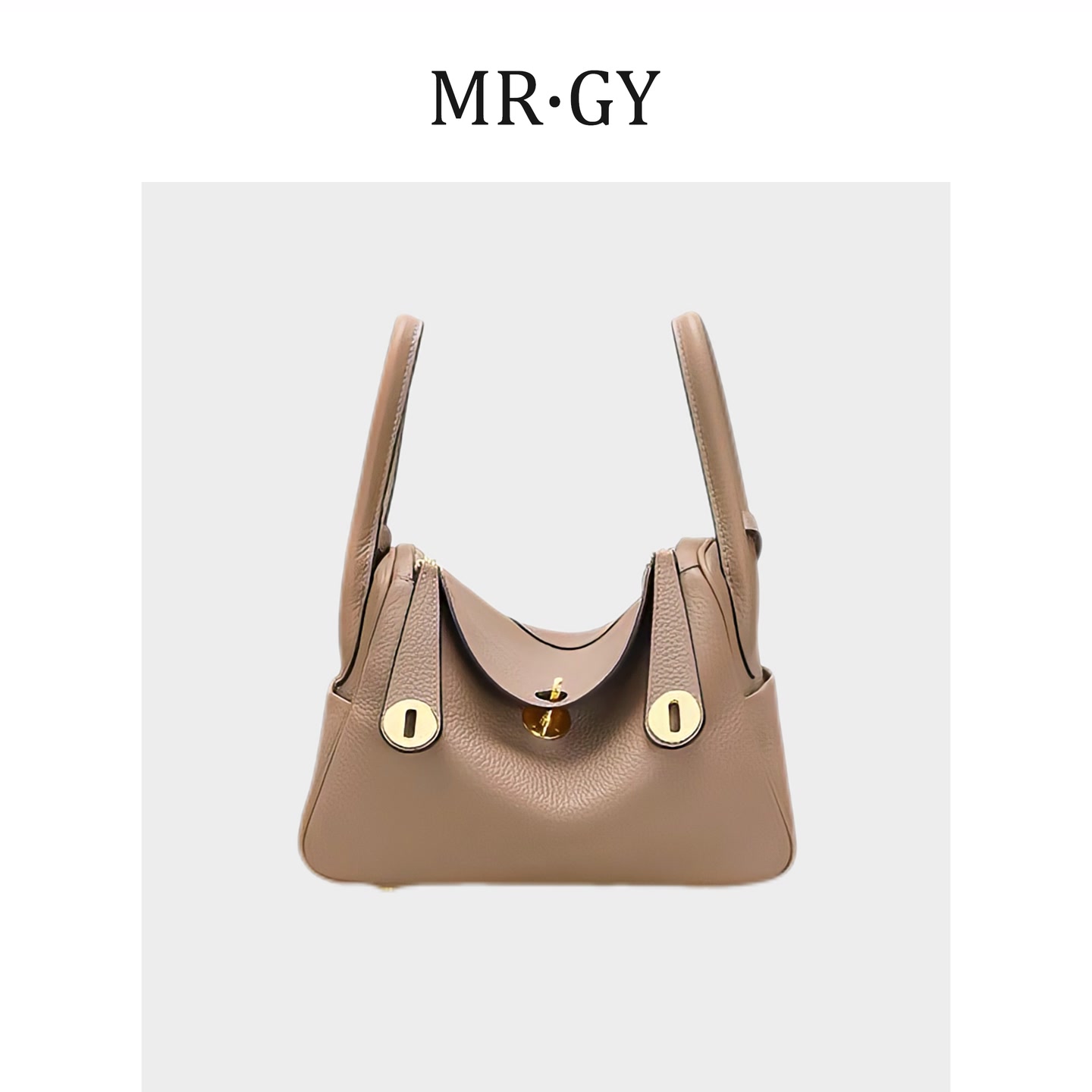 CYP8145琳迪荔枝纹牛皮单肩斜挎包