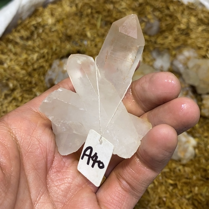 水晶水晶原石摆件未镶嵌