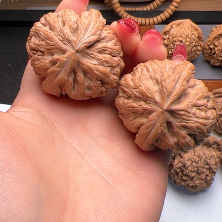 文玩核桃把件D****王红锦鲤43