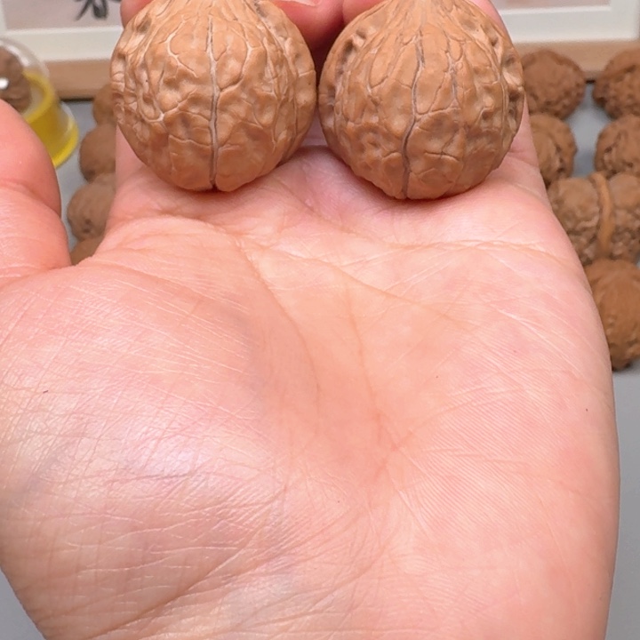 文玩核桃把件龟甲纹