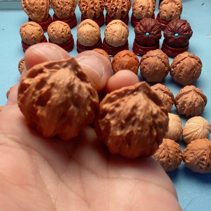 文玩核桃把件精品文玩小手捻元