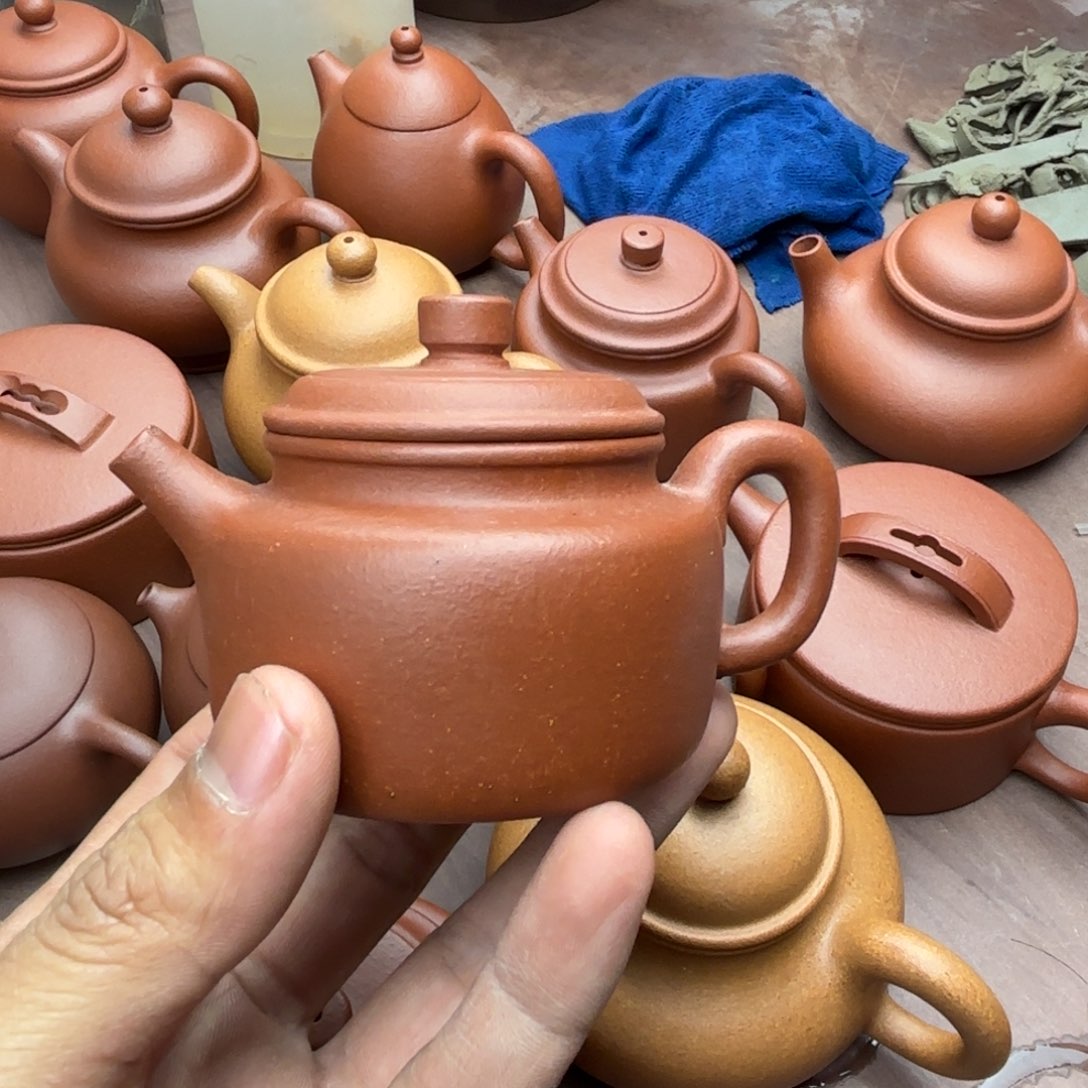 紫砂茶壶守*德钟壶瑕疵110