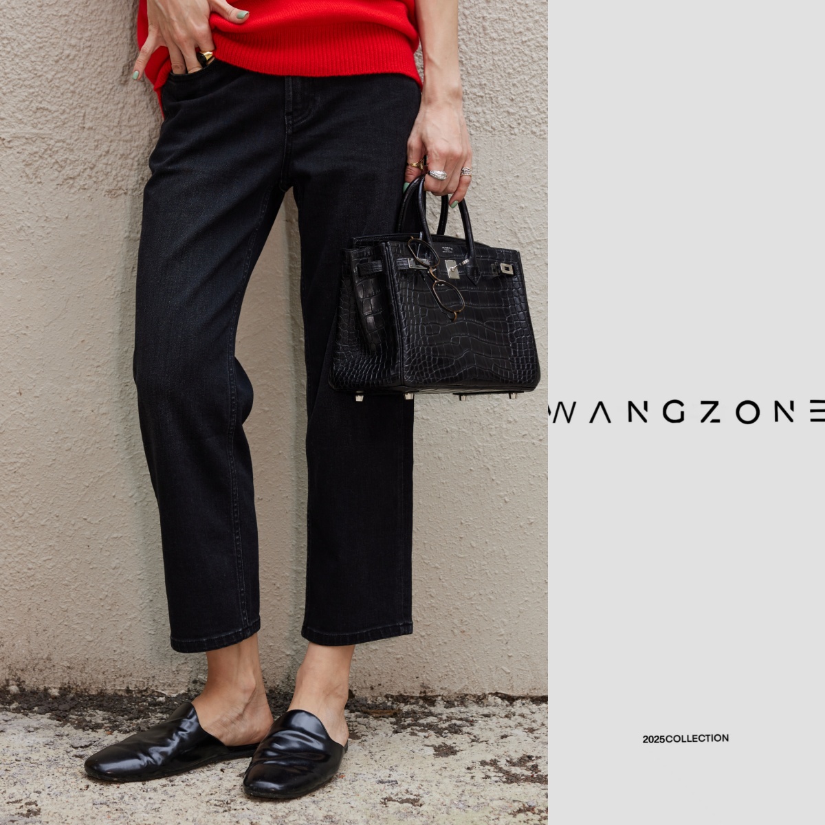 WANG ZONE｜小个子必入弹力显瘦显高包肉法棍牛仔裤