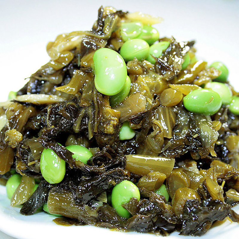 沈万三周庄阿婆菜60g*5袋 毛豆菜苋下饭菜 开袋即食