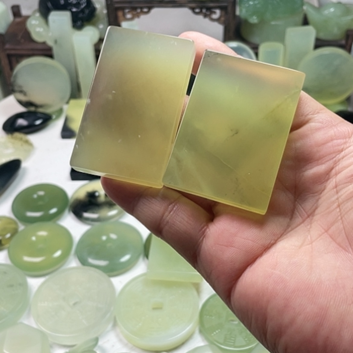 【闪购商品】未镶嵌岫玉挂件東****)