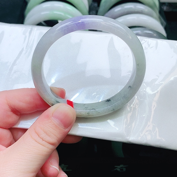 翡翠未镶嵌手镯0085