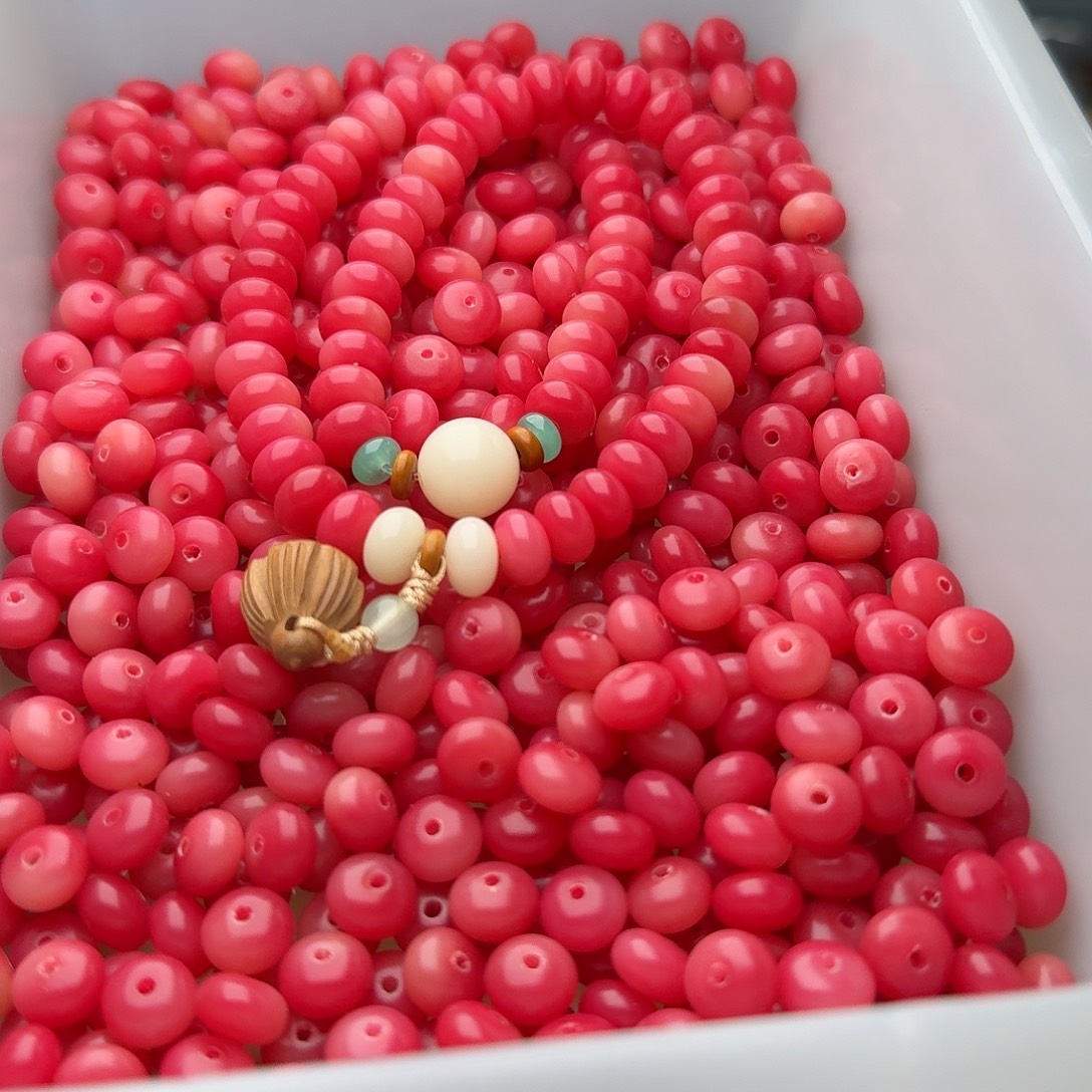 菩提根/象牙果吊坠120颗芙蓉仙子9算盘