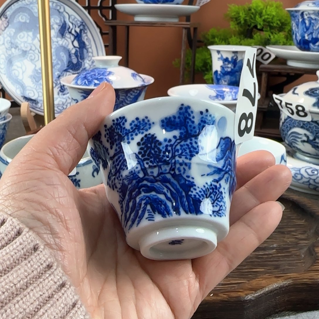景德镇陶瓷手绘茶器778