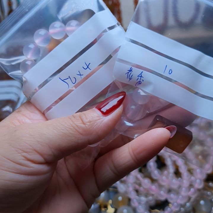 花***衣玛瑙/玉髓未镶嵌颈饰0082