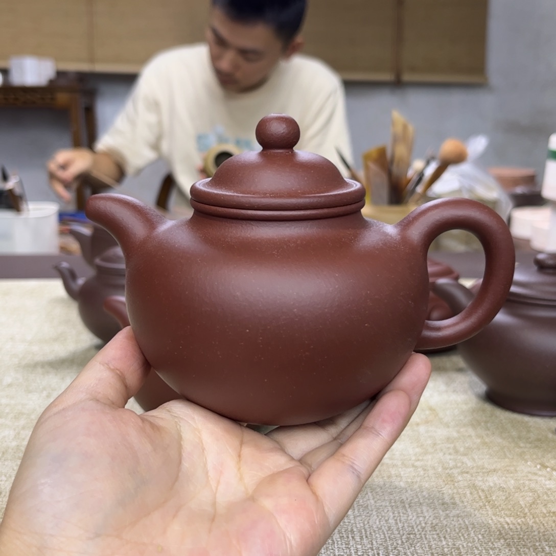 紫砂茶壶掇球紫砂壶