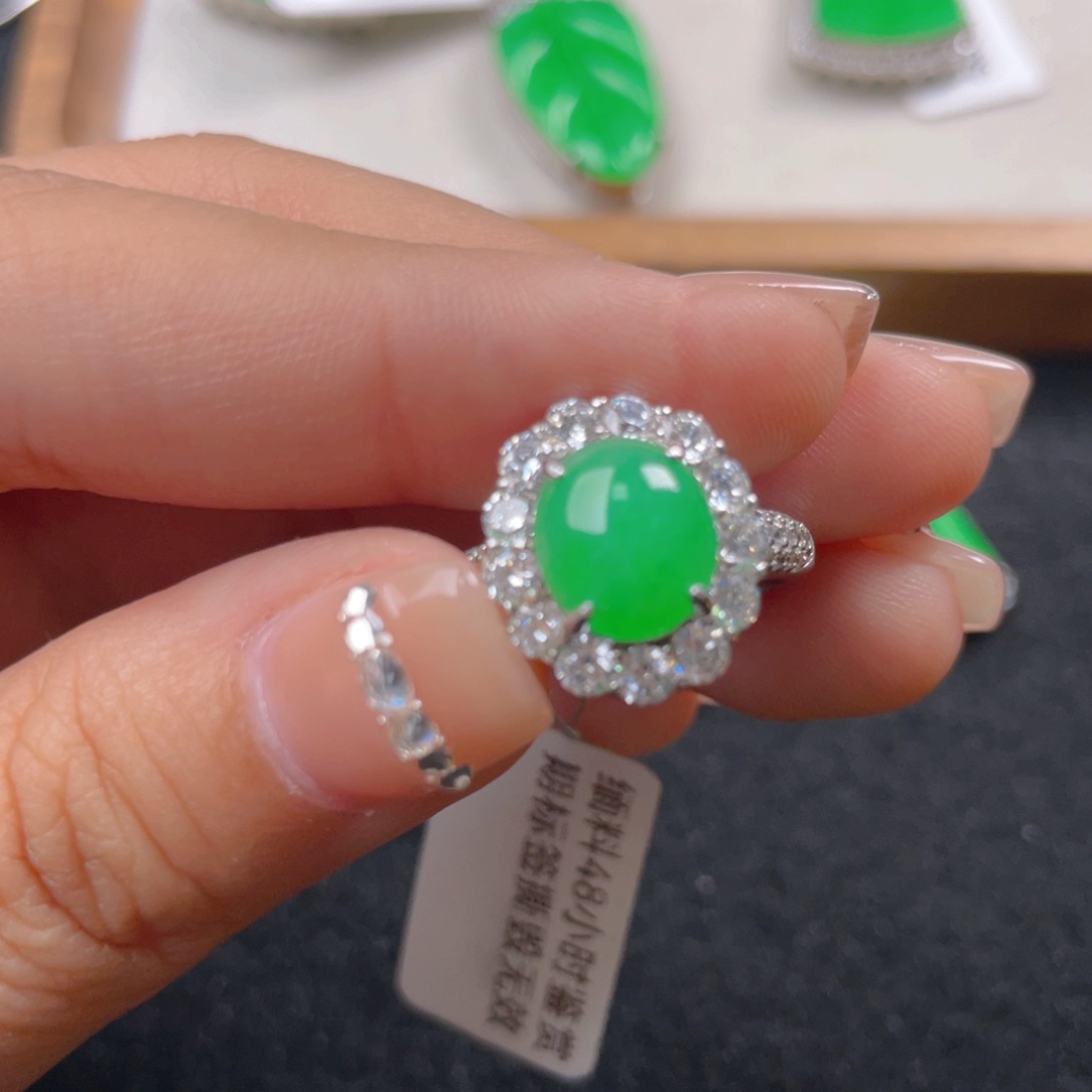 翡翠颈饰银S925镶嵌hhhjj