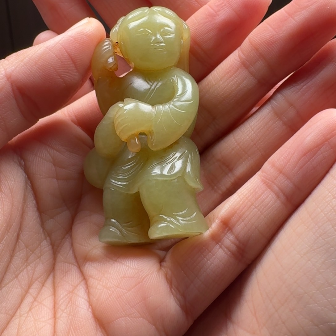 和田玉颈饰未镶嵌威*