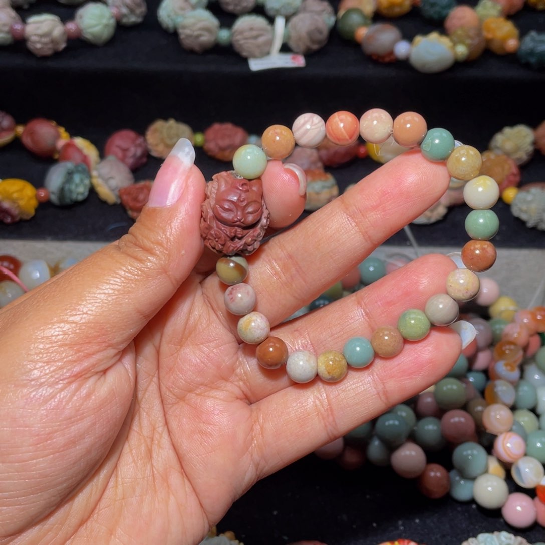 石英质玉未镶嵌手链