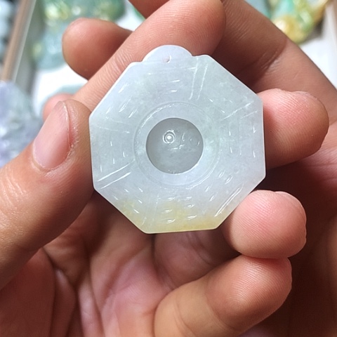 翡翠未镶嵌颈饰天然缅甸翡翠a货