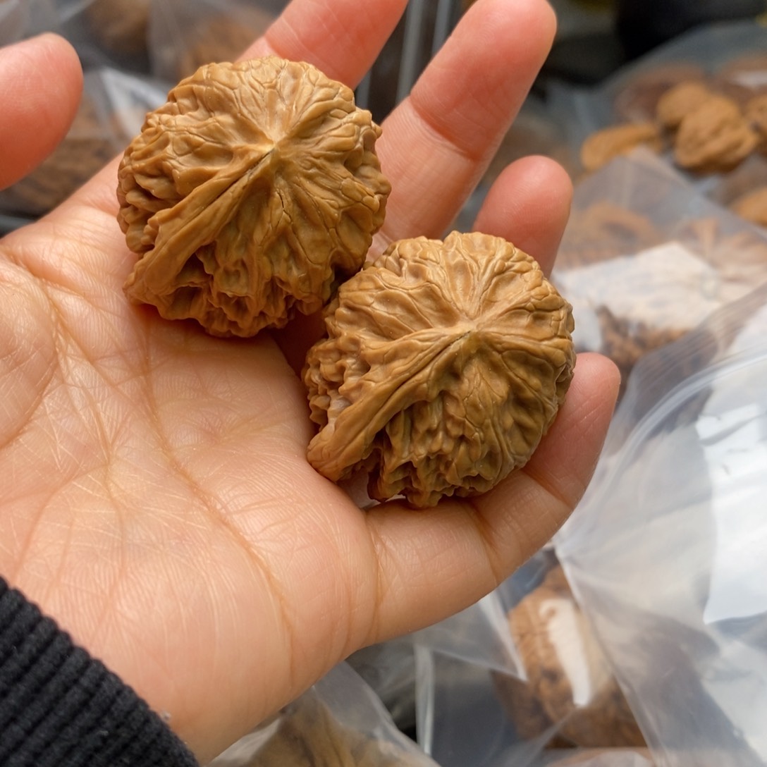 文玩核桃把件独角兽37尺