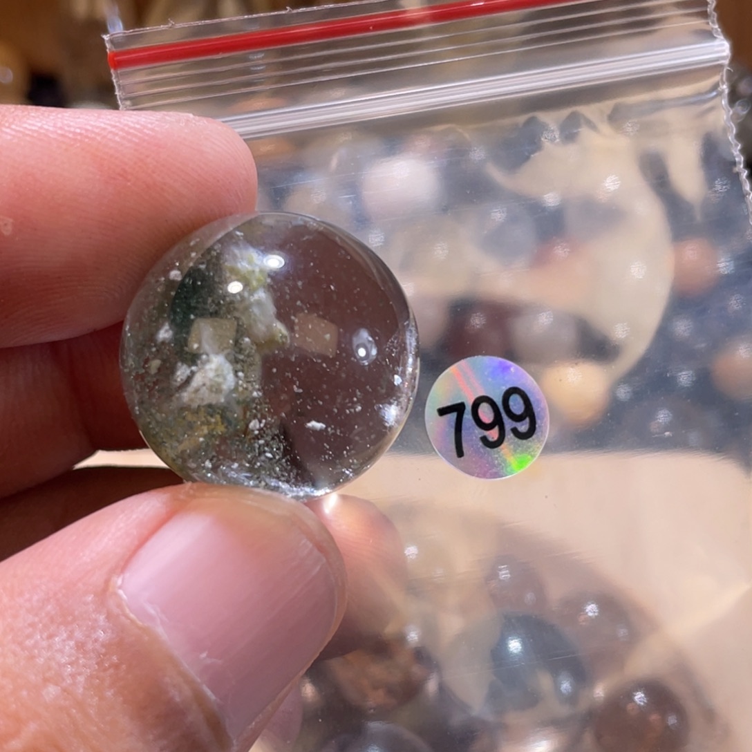 赛***赛发晶未镶嵌手链幽灵