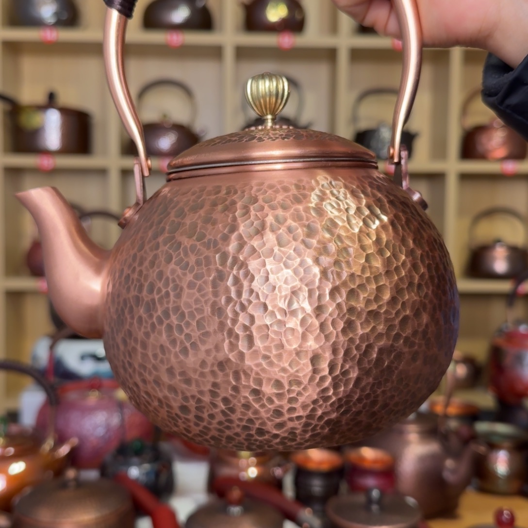 1450毫升紫铜提梁壶滤网