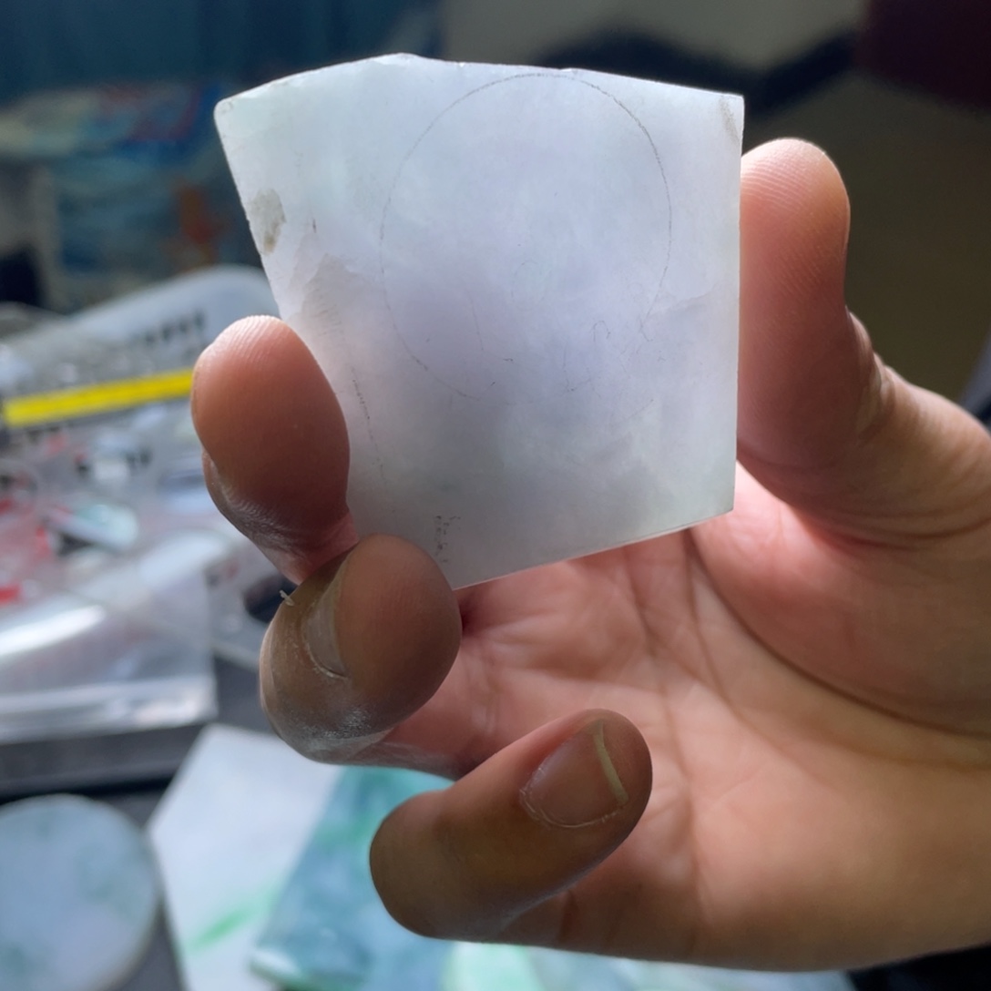 未镶嵌定制翡翠无*中  