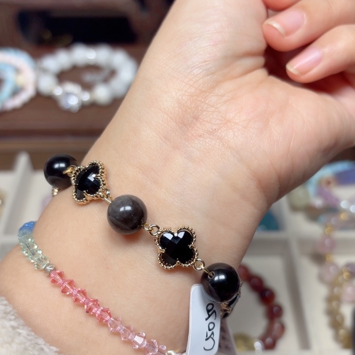 水晶手链未镶嵌金薇薇