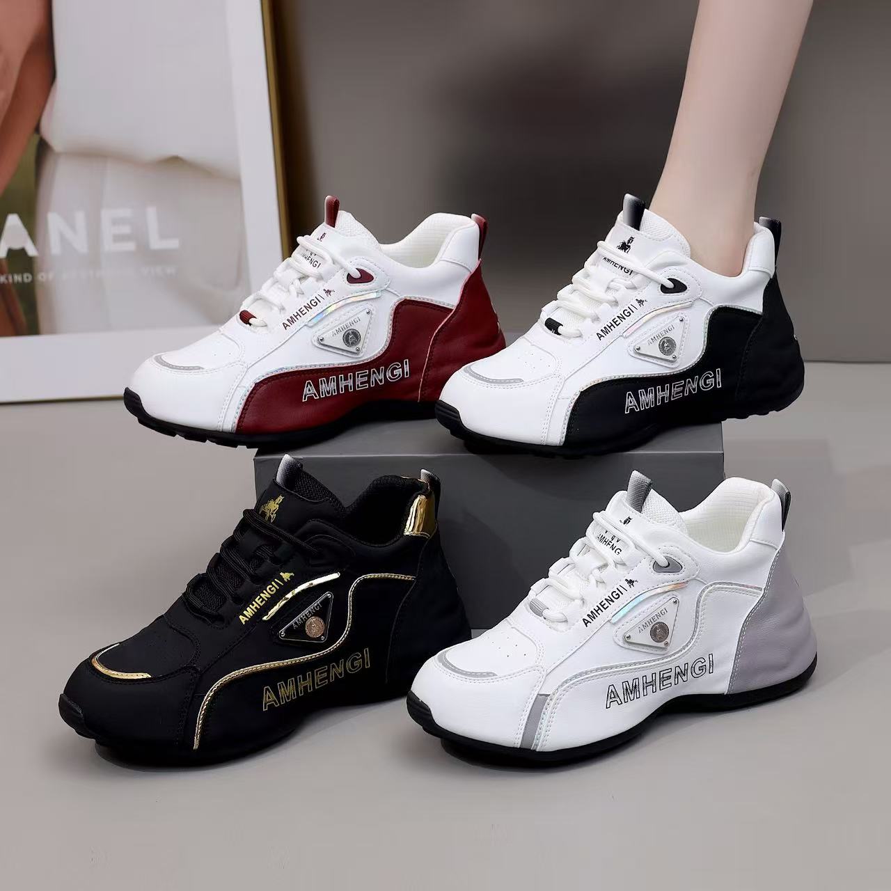 艾玛世盛世【高定轻奢】新款轻奢品男女同款百搭休闲鞋