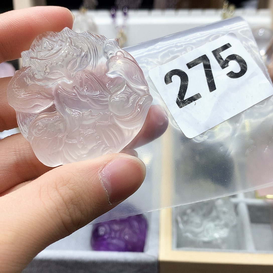 水晶颈饰未镶嵌吊坠