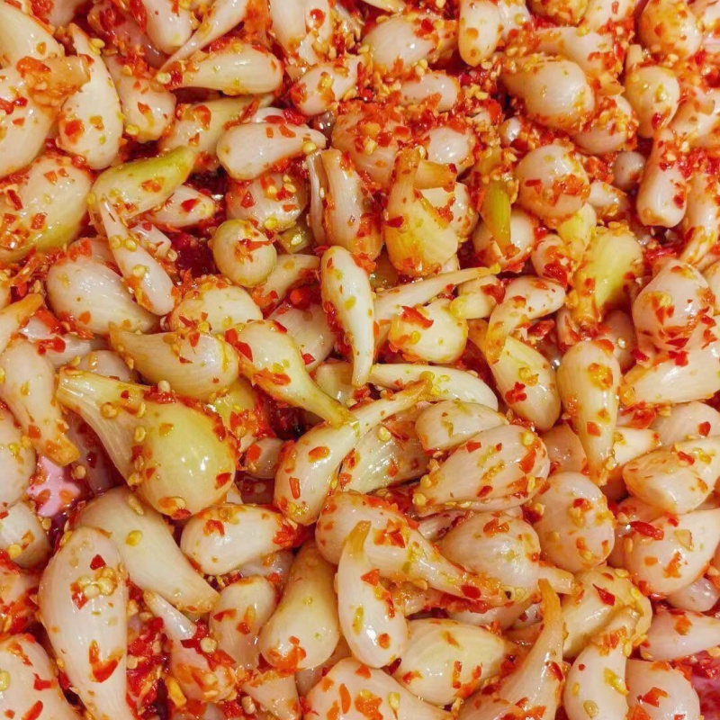 麻辣藠头茭头教头不酸新鲜做咸菜手撕宜宾大头菜麻辣儿菜菱角菜干