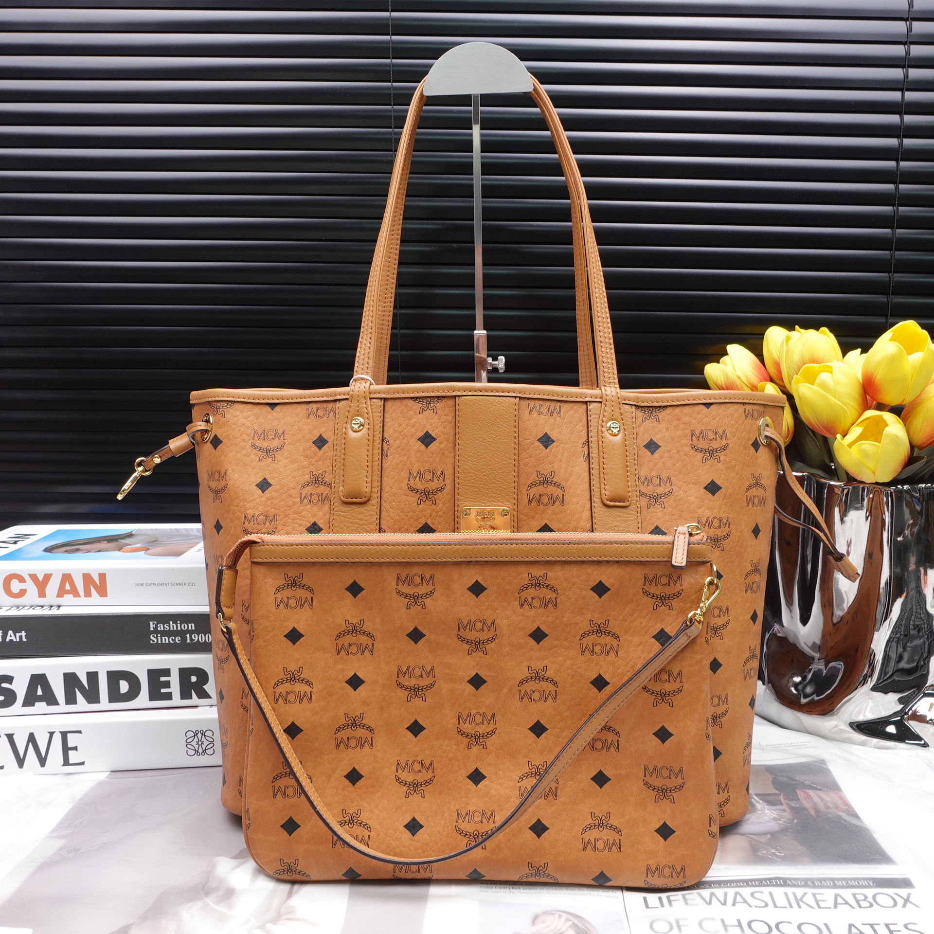 95新 MCM 单肩包/T10229667