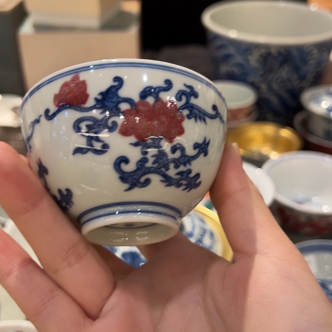 微瑕臻玉古坊釉里红