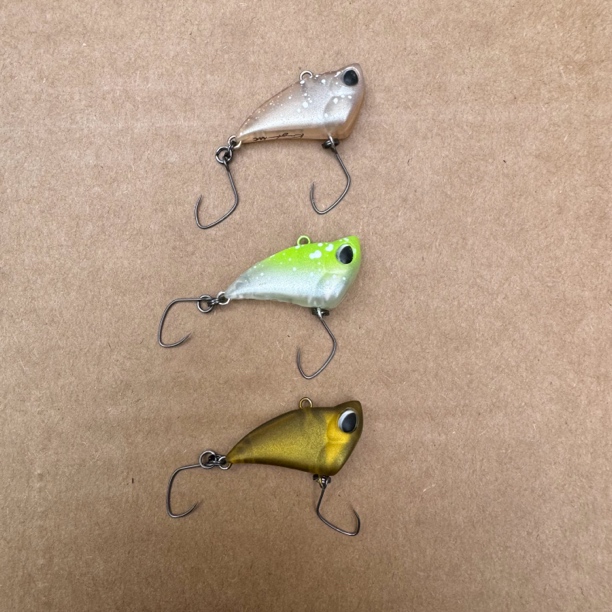 25新款 国王路亚MC微物系列vib（马口 鳟鱼 军鱼 斑鳜）