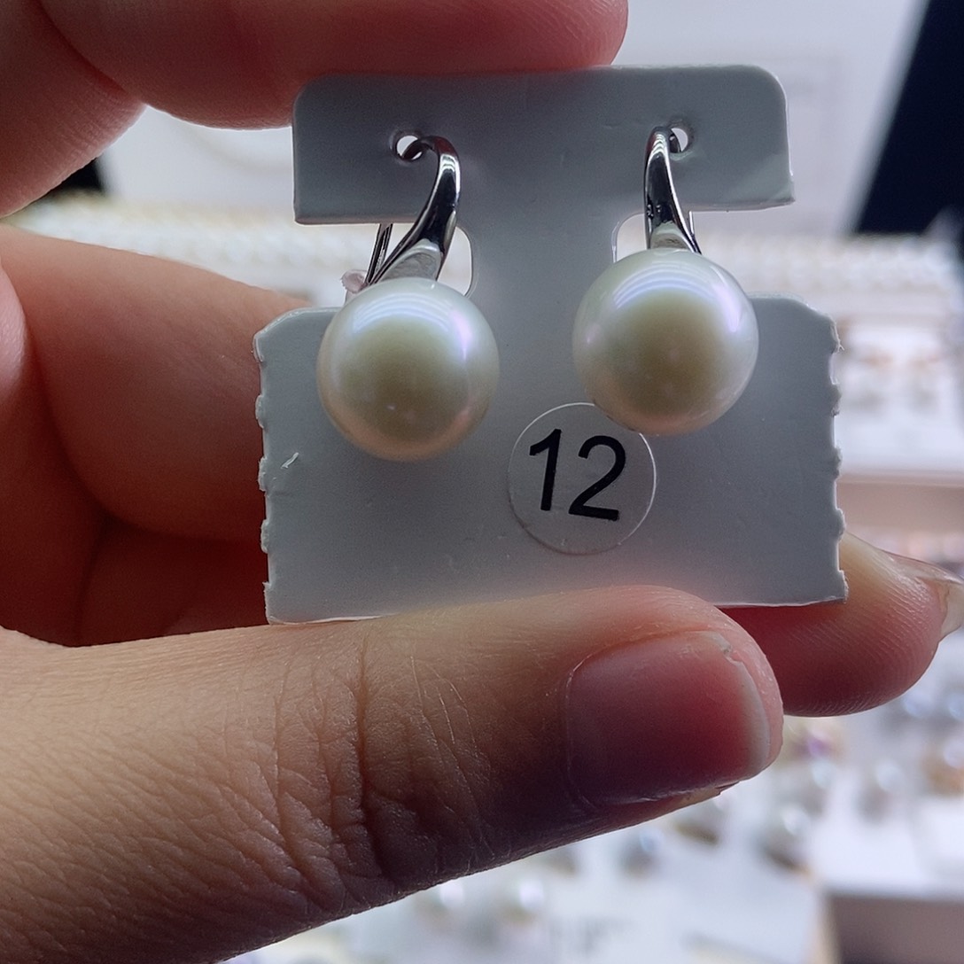 未镶嵌耳饰淡水珍珠