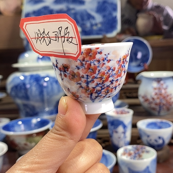 杯景德镇手工手绘陶瓷，高亮兴老师作品