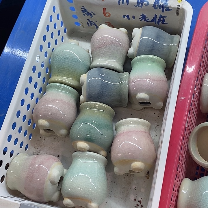 红陶【满10米包邮默认微瑕疵】随机3个