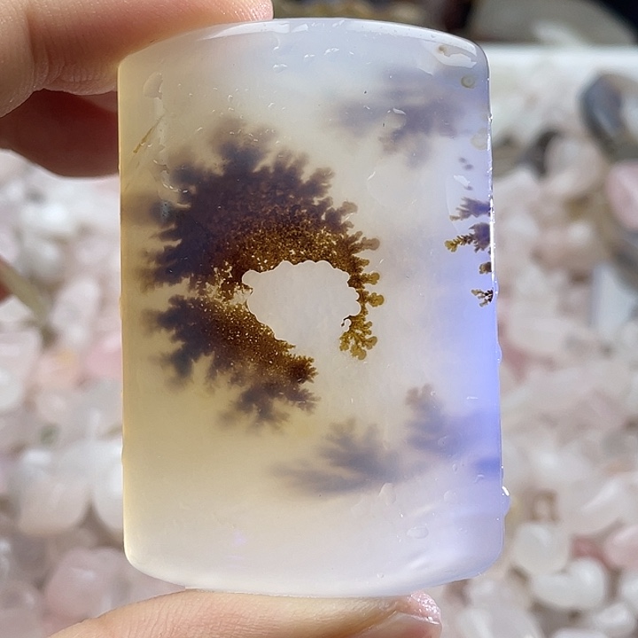 玛瑙/玉髓合金颈饰