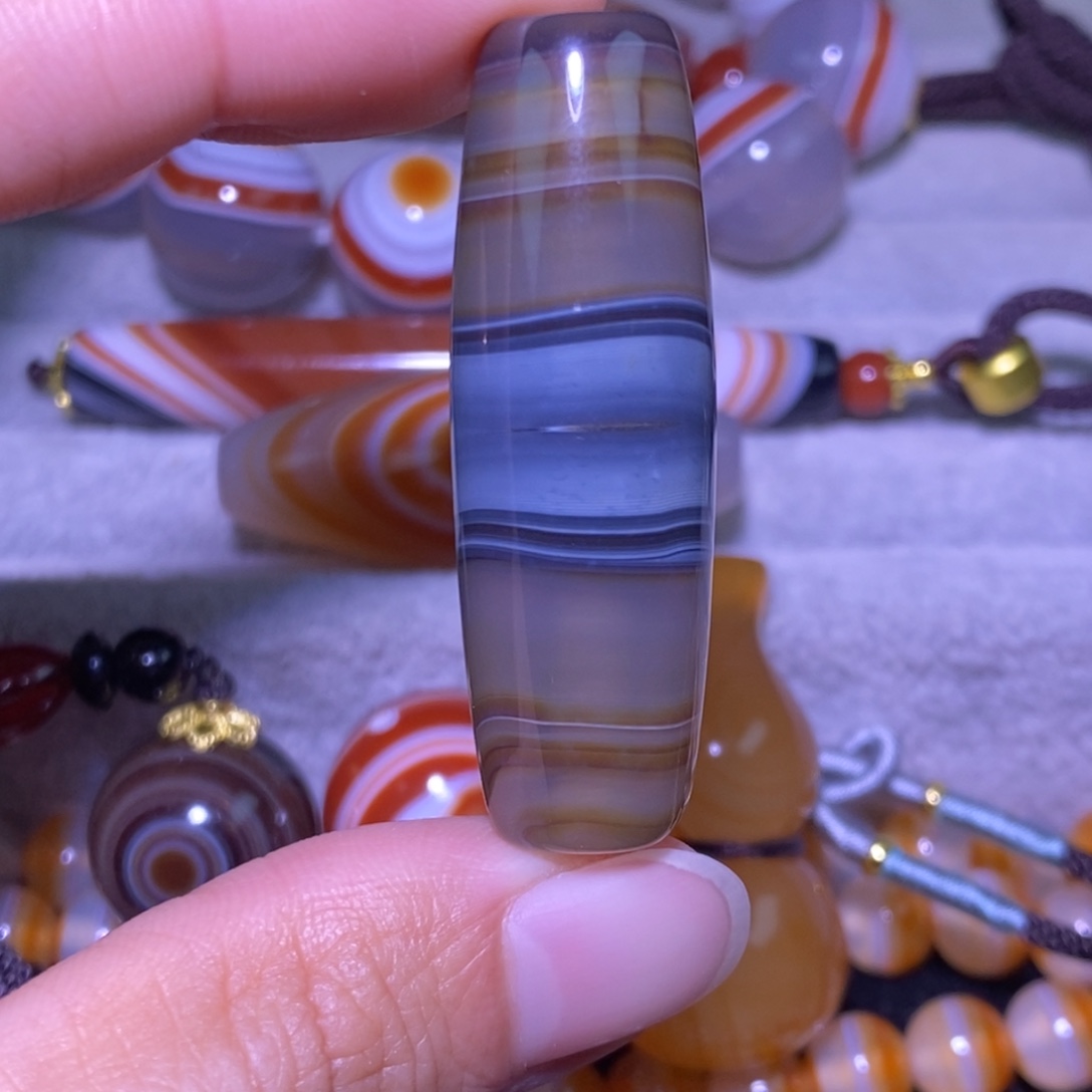 玛瑙/玉髓未镶嵌颈饰