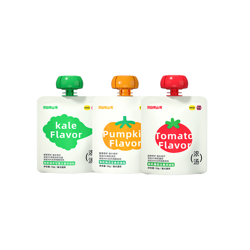 我自有山海有机果蔬猫咪主食汤包