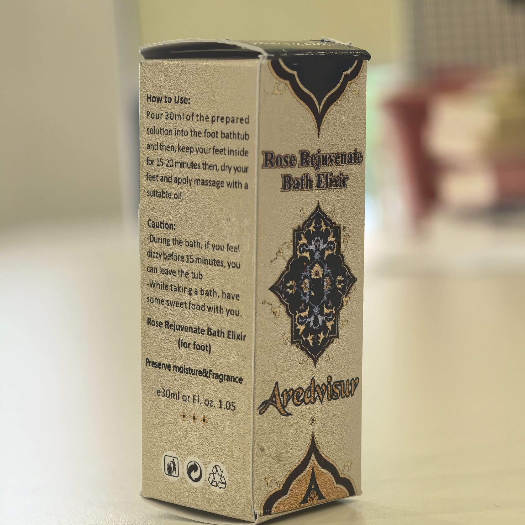 Aredvisur玫瑰泡脚汤30ml（伊朗原装进口）