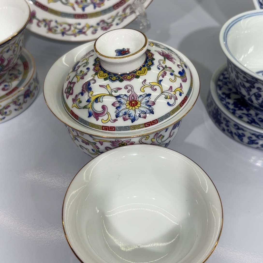 小***露景德镇陶瓷两件套