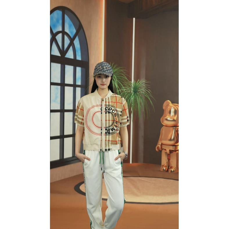 【120】春款潮流上新套装运动休闲男女同款蝴蝶时尚宽松套装