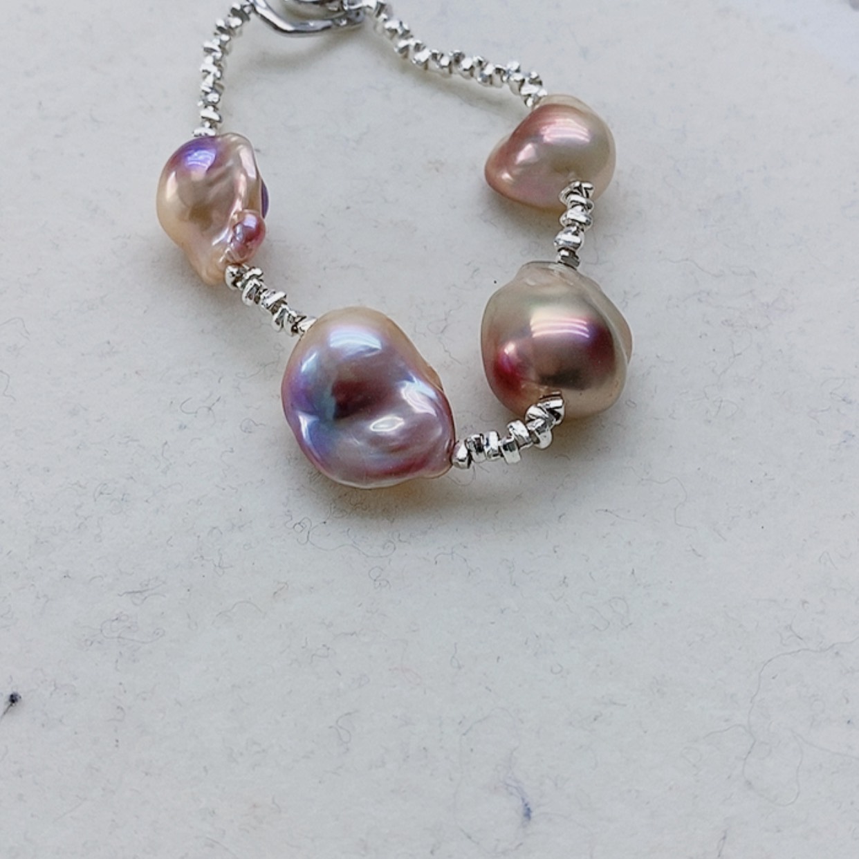 【闪购商品】淡水珍珠耳饰银S925镶嵌